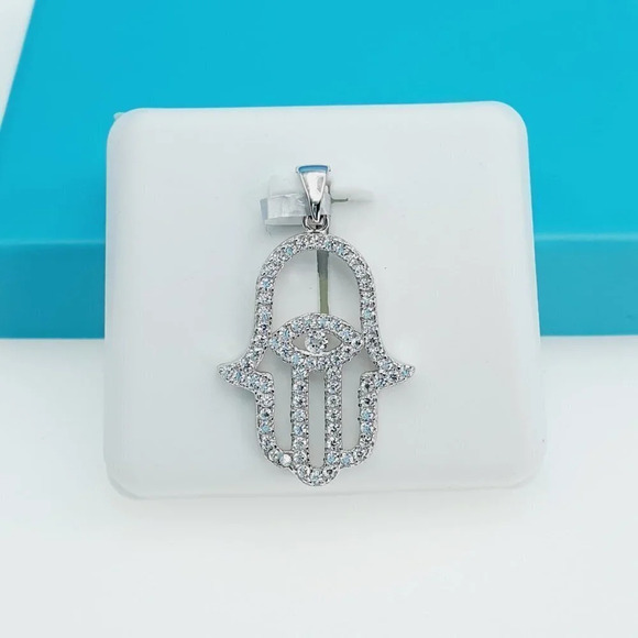"925 Sterling Silver CZ Beautiful Pendant for Women, 1USPAR4030 - Picture 5 of 11